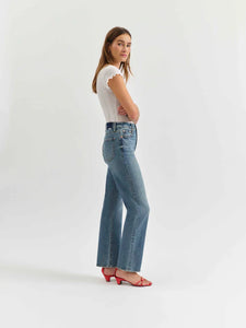 DAZE Sundaze High Rise Straight Leg Jean