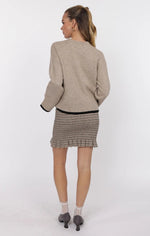Load image into Gallery viewer, SAGE THE LABEL Angelina Cuff Slit Crew Neck Sweater
