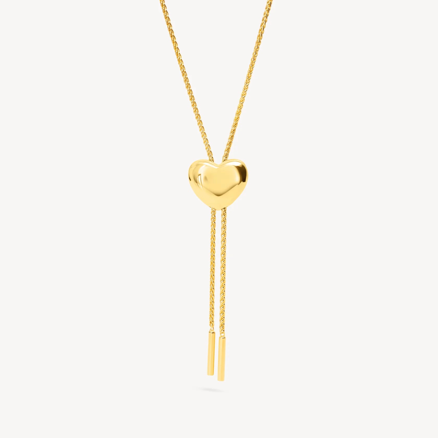 HILLBERG & BERK Puffy Heart Bolo Tie