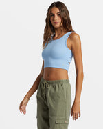 Load image into Gallery viewer, ROXY Good Keepsake Crop Top
