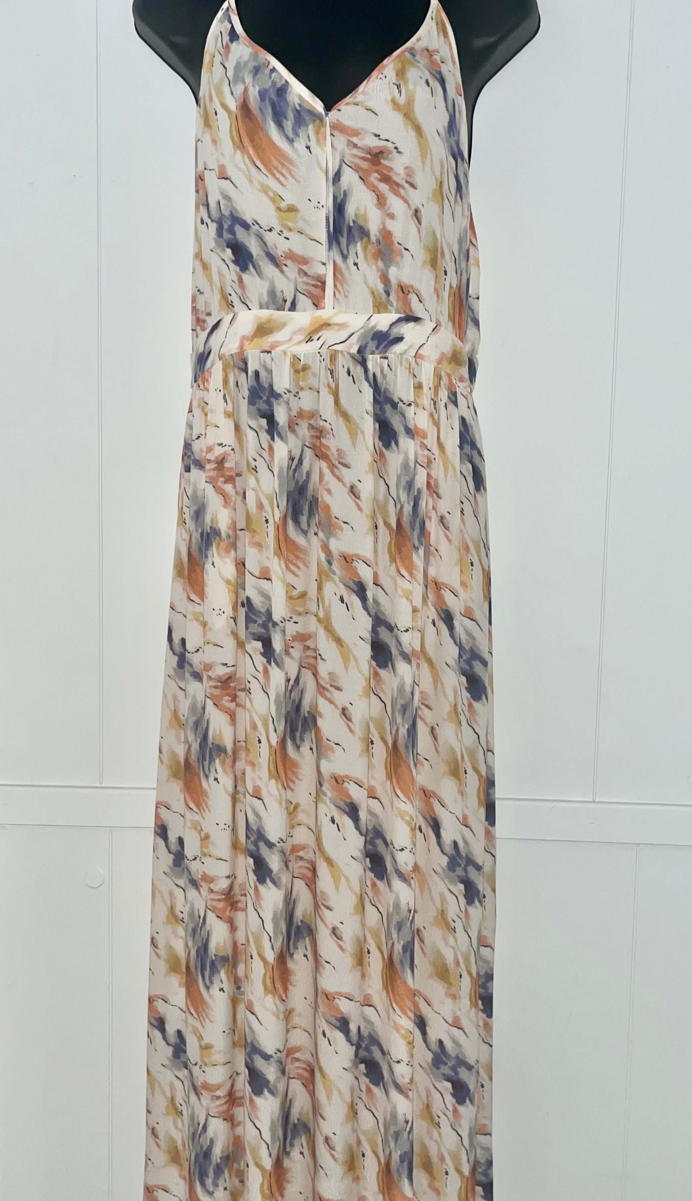 SEE U SOON Watercolour Maxi Dress