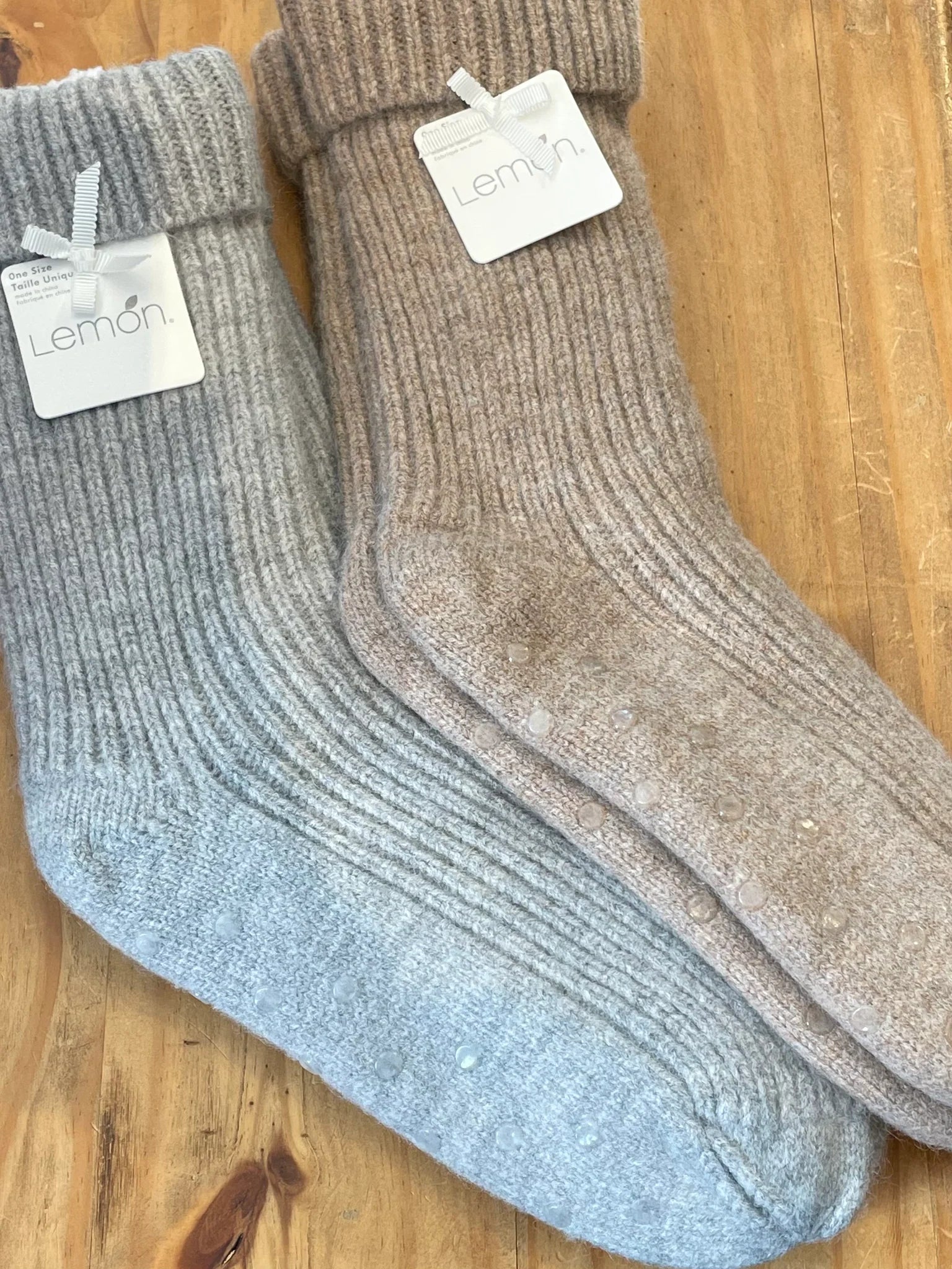 LEMON Nordic Wool Slipper Socks