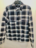 Load image into Gallery viewer, SILVER JEANS Fleece Plaid Flannel
