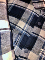 Load image into Gallery viewer, SILVER JEANS Fleece Plaid Flannel
