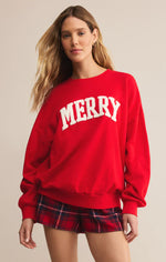 Load image into Gallery viewer, ZSUPPLY Very Merry Sunday Sweatshirt
