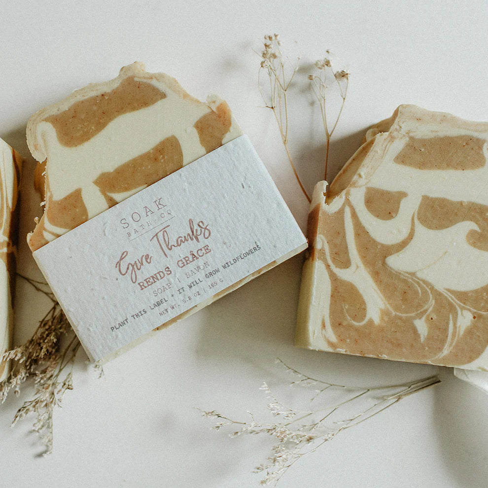 SOAK Give Thanks Soap Bar