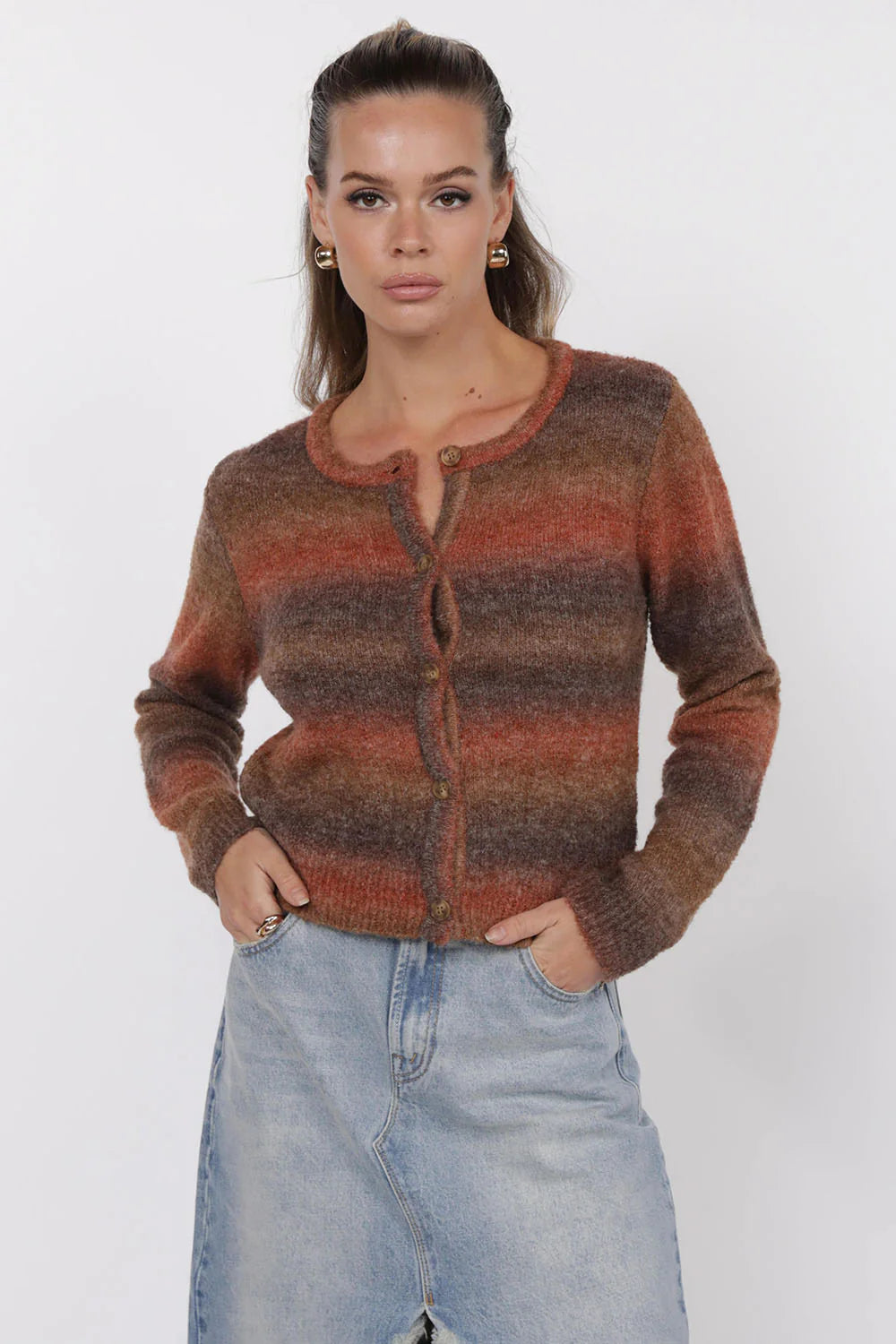 SAGE THE LABEL Harper Ombre Cardigan