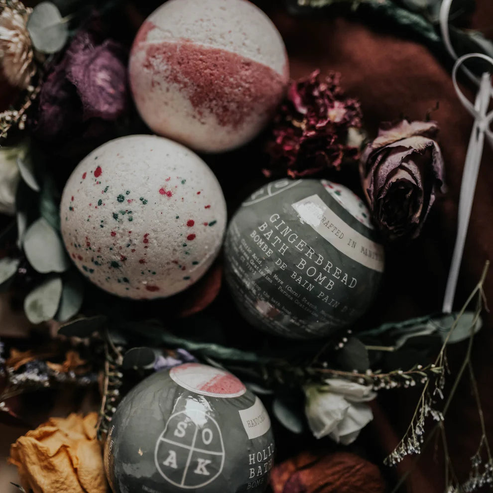 SOAK Gingerbread Bath Bomb