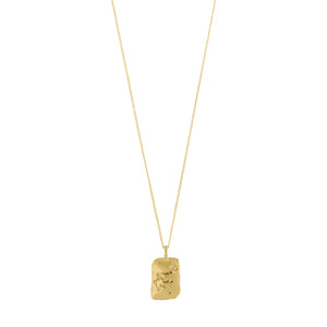 PILGRIM Pisces Recycled Zodiac Sign Necklace
