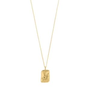 PILGRIM Virgo Recycled Zodiac Sign Necklace