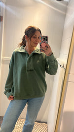 Load image into Gallery viewer, SILVER JEANS Ladies Longsleeve Half Pullover
