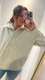 Load image into Gallery viewer, SILVER JEANS Ladies Longsleeve Half Pullover
