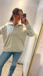Load image into Gallery viewer, SILVER JEANS Ladies Longsleeve Half Pullover
