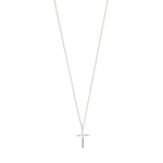 Load image into Gallery viewer, PILGRIM Daisy Recycled Cross Pendant Necklace
