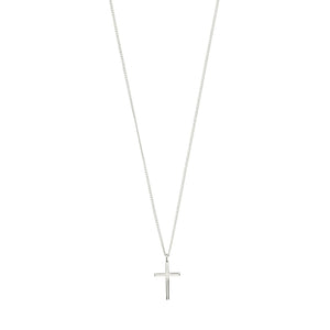 PILGRIM Daisy Recycled Cross Pendant Necklace