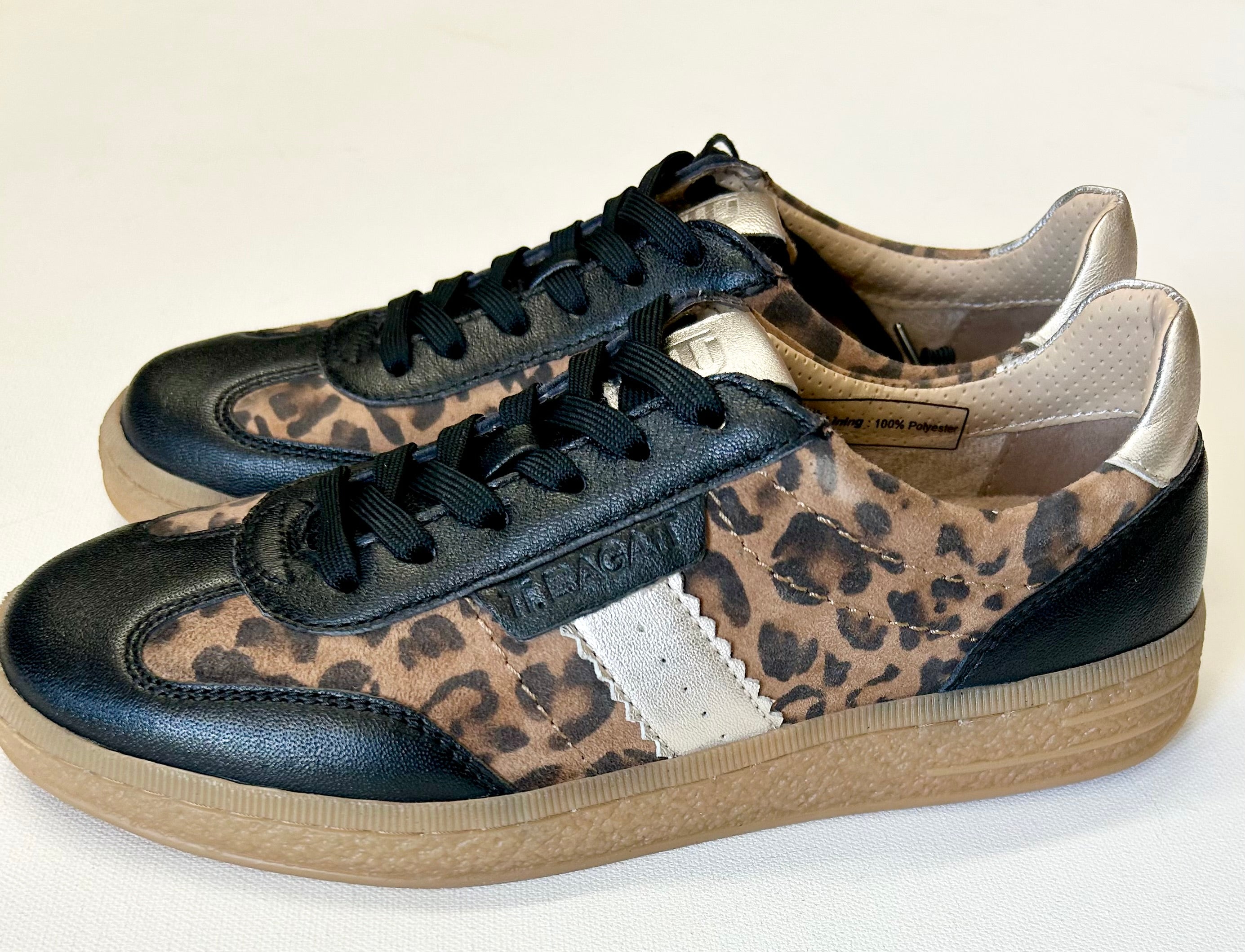 BAGATT Leather Sneaker Animal Print