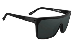 SPY Flynn Soft Matte Black- Happy Boost Polar Black Mirror