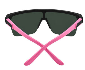 SPY Flynn 5050 Matte Black Matte Pink-Happy Gray Green Light Green Mirror