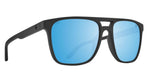 Load image into Gallery viewer, SPY Czar Soft Matte Black- Happy Boost Polar Ice Blue Mirror
