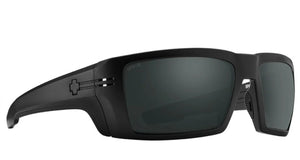 SPY Rebar ANSI Matte Black -Happy Boost Polar Black Mirror