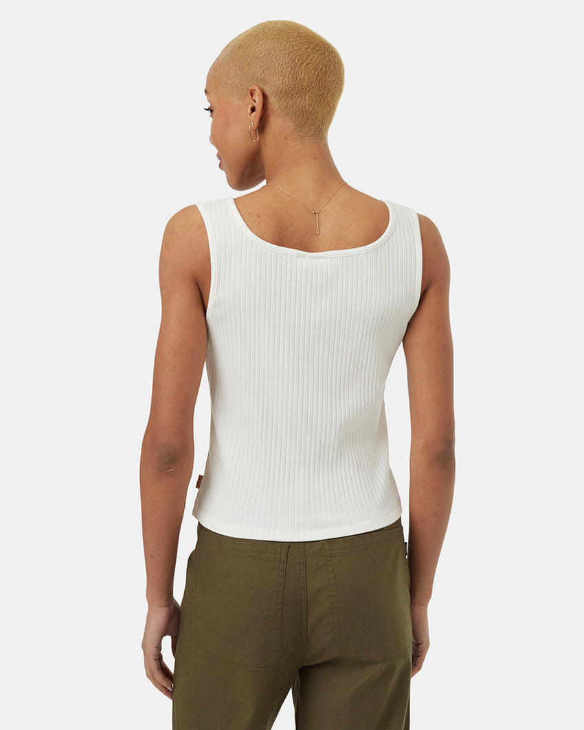 TENTREE Rib Button Front Tank