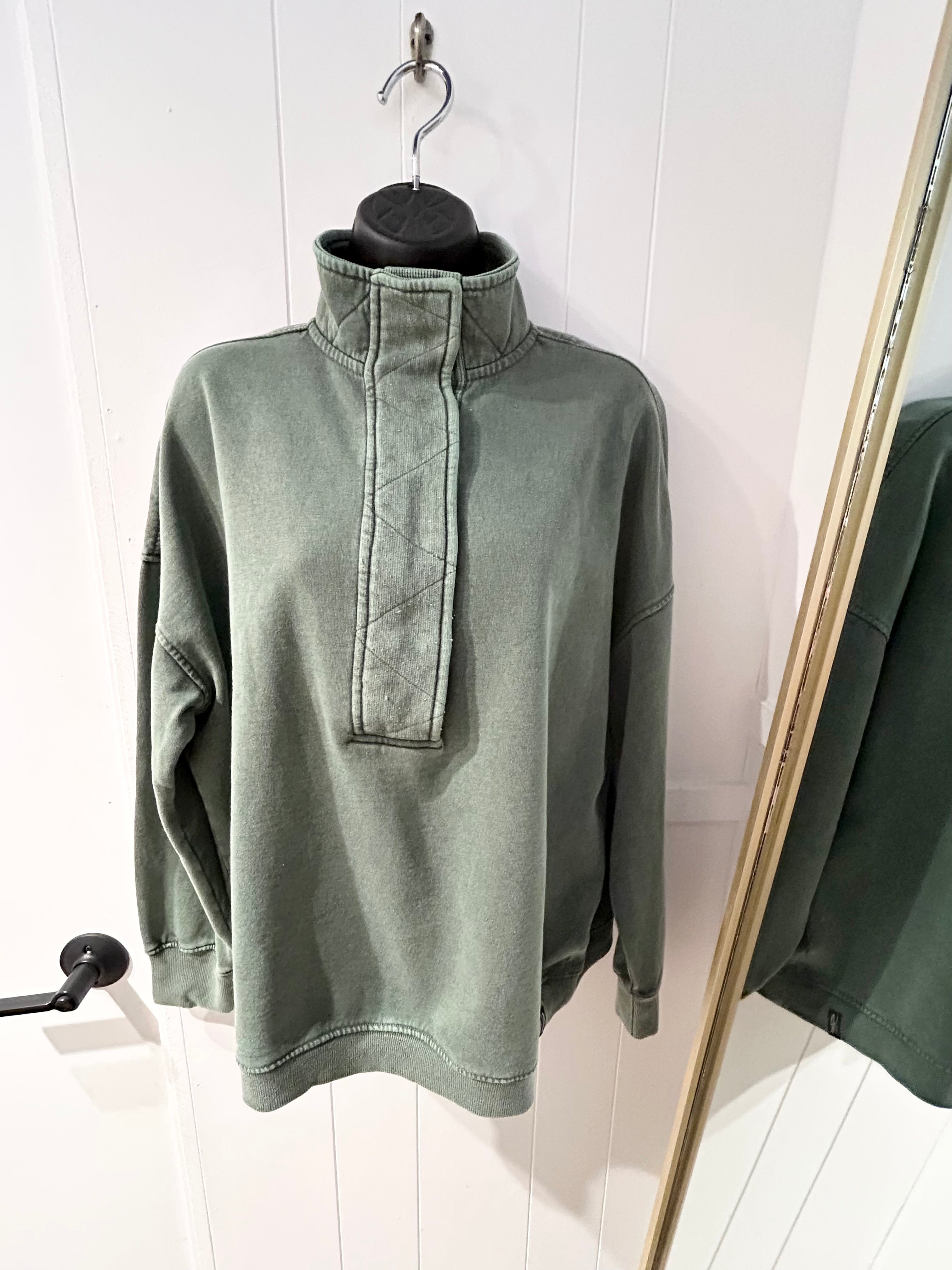 SILVER JEANS Ladies Longsleeve Half Pullover