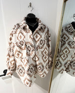Load image into Gallery viewer, SILVER JEANS Tribal Felted Overshirt
