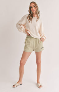 SAGE THE LABEL Easily Reversible Knit Top