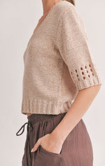 Load image into Gallery viewer, SAGE THE LABEL Alora V Neck Sweater
