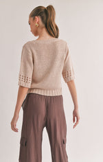 Load image into Gallery viewer, SAGE THE LABEL Alora V Neck Sweater
