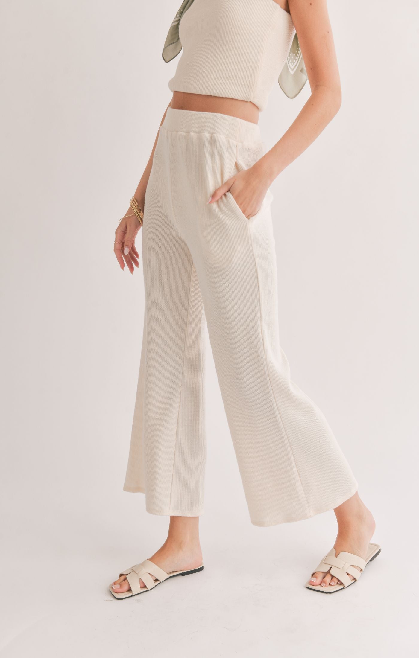 SAGE THE LABEL Easily Knit Culottes