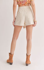 Load image into Gallery viewer, SAGE THE LABEL Gia Asymmetrical Denim Skort
