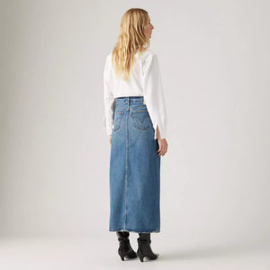 LEVI'S Ankle Column Skirt