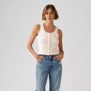 LEVI'S Dry Goods Pointelle Tank