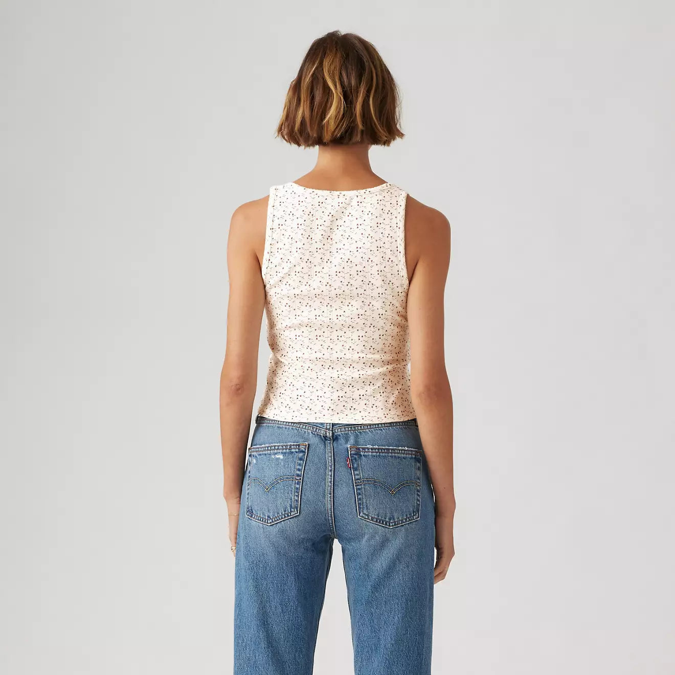 LEVI'S Dry Goods Pointelle Tank