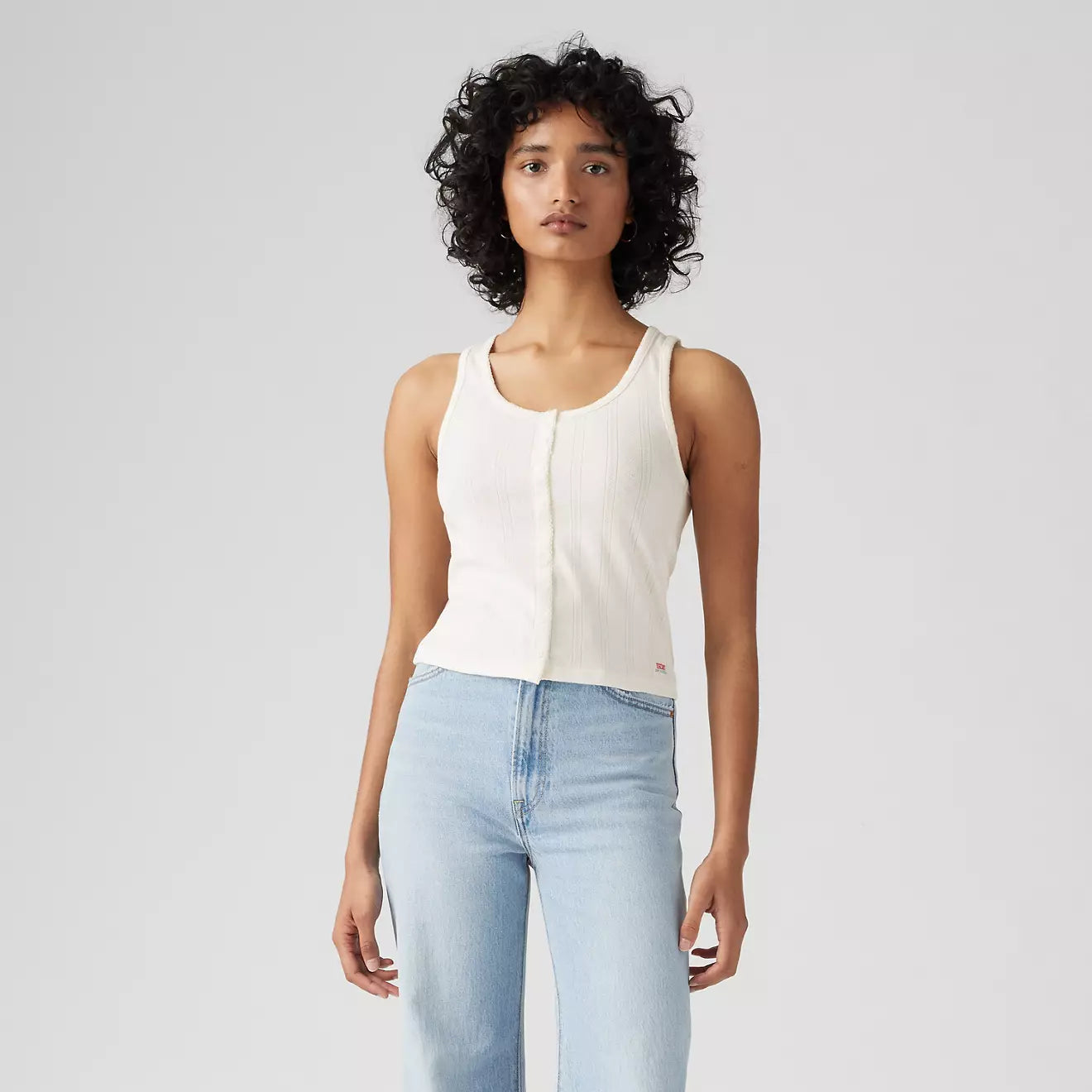 LEVI'S Dry Goods Pointelle Tank