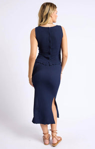 SAGE THE LABEL Lost Borders Popcorn Stretch Top