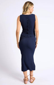 SAGE THE LABEL Lost Borders Popcorn Stretch Top