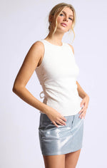 Load image into Gallery viewer, SAGE THE LABEL Easy Come Tie-Back Knit Top
