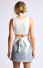 Load image into Gallery viewer, SAGE THE LABEL Easy Come Tie-Back Knit Top
