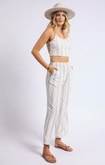 Load image into Gallery viewer, SAGE THE LABEL Nopales Striped Pull On Pants
