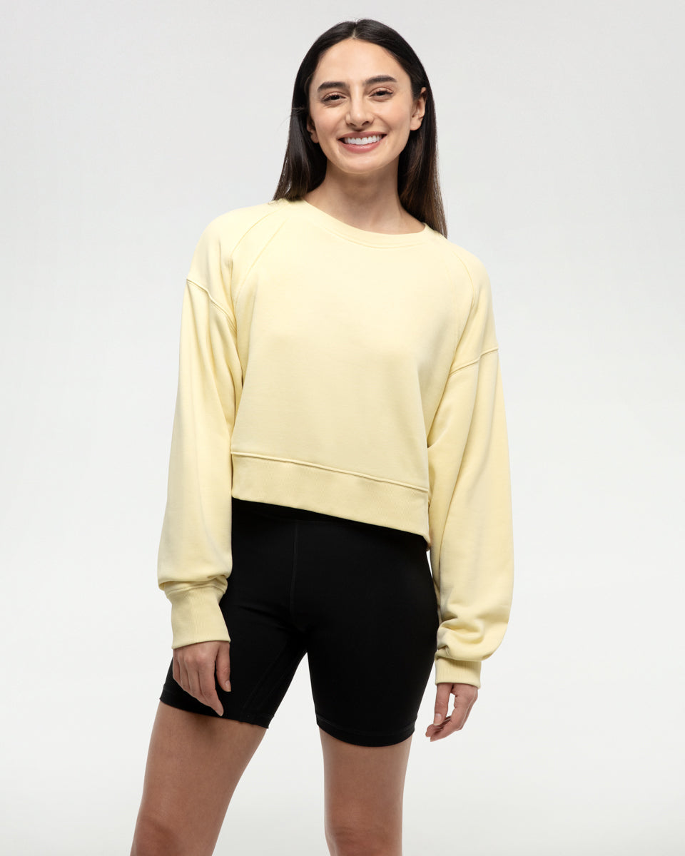 TENTREE Bluffs Cropped Crew