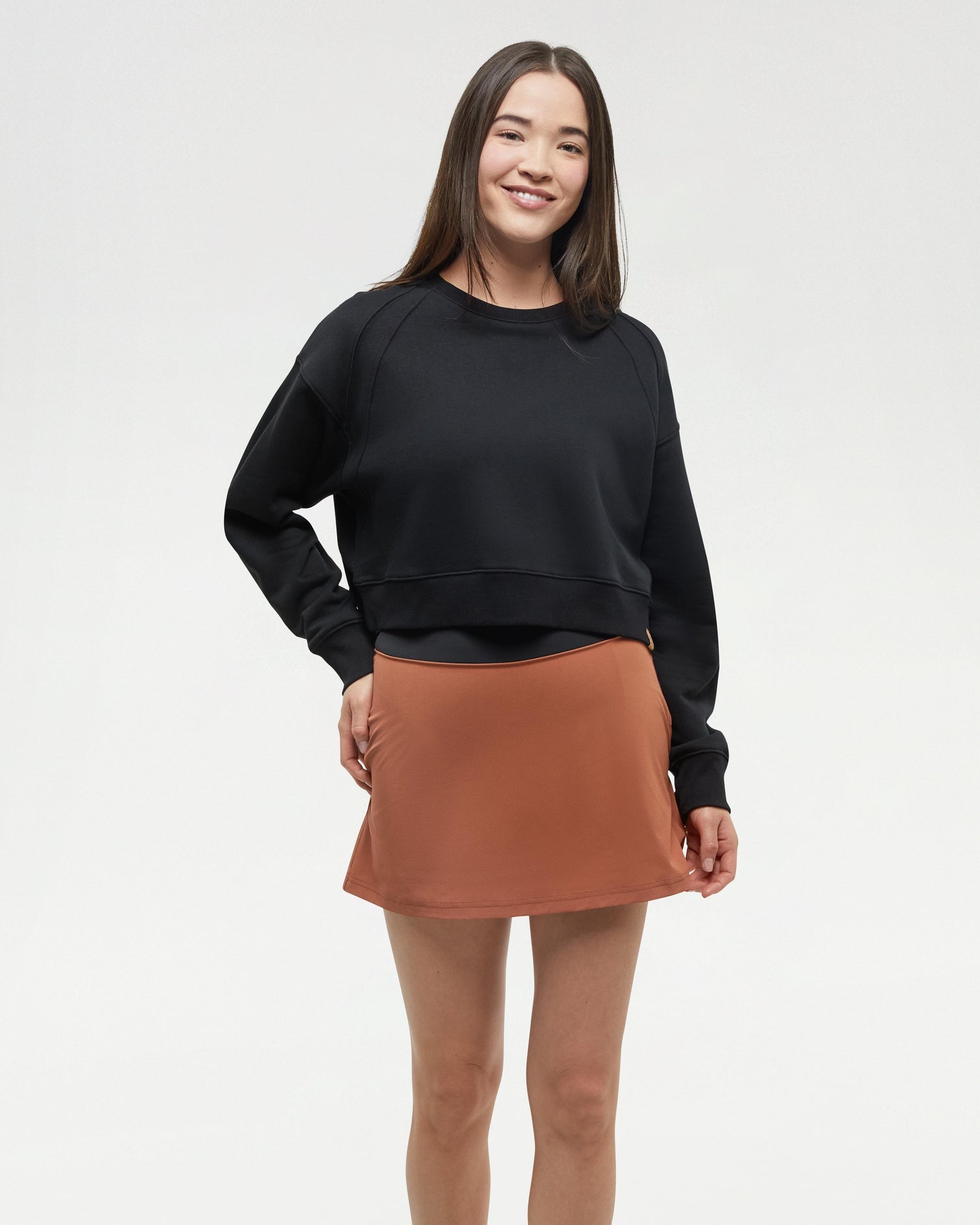 TENTREE Bluffs Cropped Crew