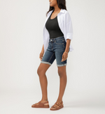 Load image into Gallery viewer, SILVER JEANS Elyse Bermuda Shorts
