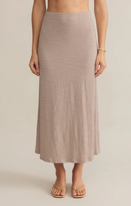 ZSUPPLY Delavine Textured Midi Skirt