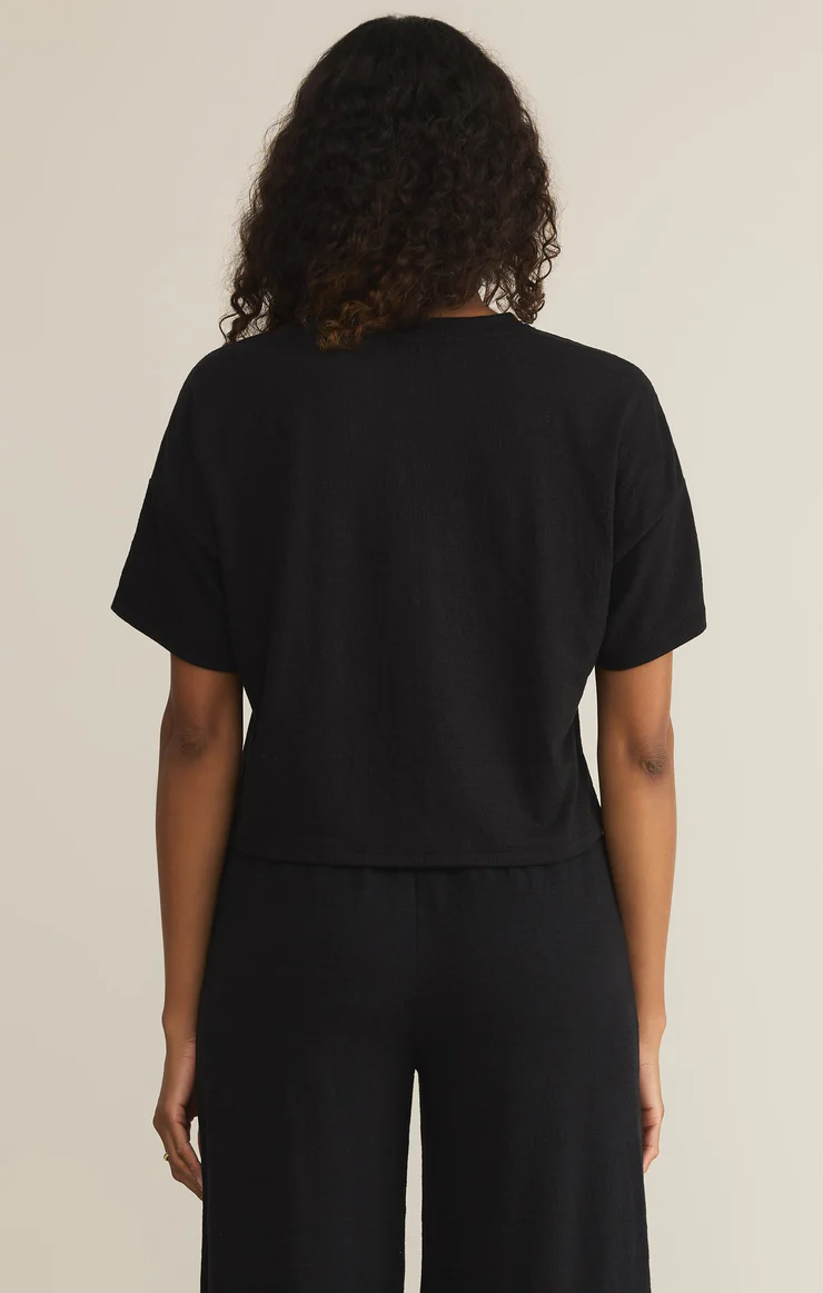 ZSUPPLY Sway Textured Cropped Tee
