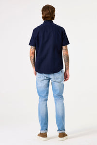 GARCIA Dark Blue Button Down Shirt