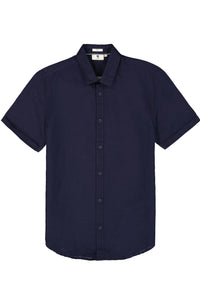 GARCIA Dark Blue Button Down Shirt