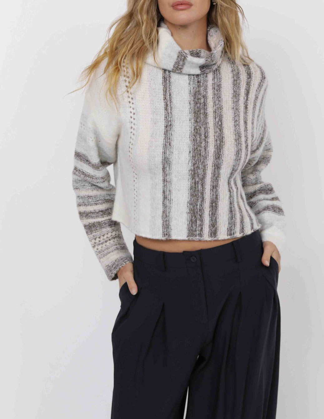 SAGE THE LABEL Gibson Turtle Neck Sweater