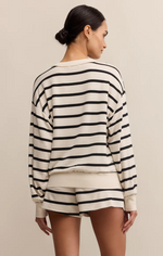 Load image into Gallery viewer, ZSUPPLY Stand Out Striped Sweatshirt
